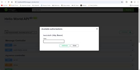 How to Add Authenticate Button to Swagger UI Using Key Lock 的图像结果