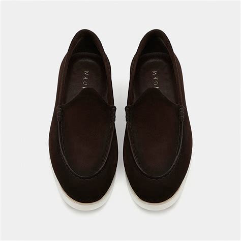 Nagra Loafer | Dark Chocolate Suede – Nauvab
