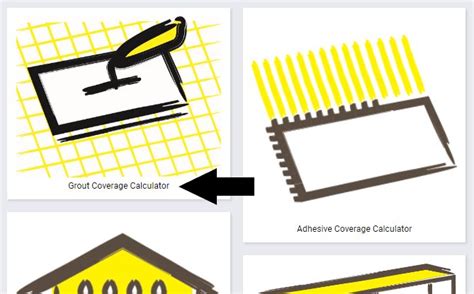 Grout Coverage Calculator