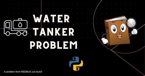 water tanker problem
