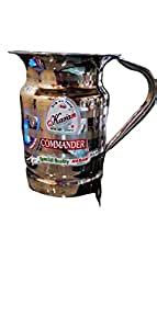 Stainless Steel Water Jug Commander- Set of 2 : Amazon.in: Home & Kitchen
