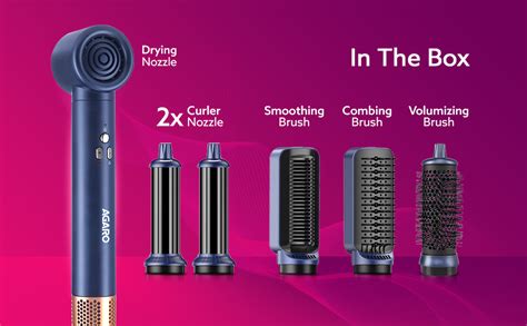 AGARO Imperial Multifunctional 6-in-1 Hair Styler, Brushless 1200W ...