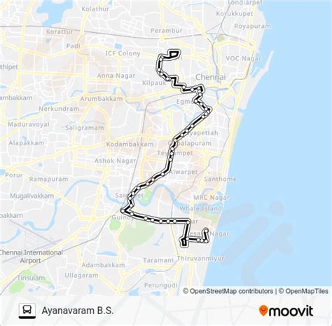 23C Route: Schedules, Stops & Maps - Ayanavaram B.S. (Updated)