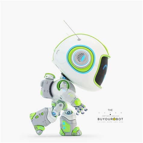 Cute bot——极具未来感与科幻感的小机器人