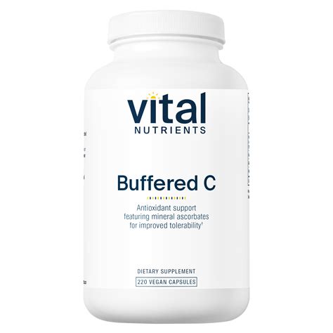 Buffered C Vitamin 500mg | High Quality Buffered Vitamin C Capsules