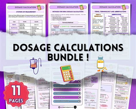 Image result for Nursing Math Study Guide