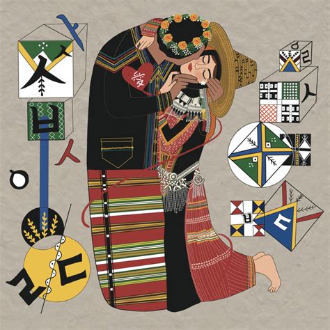 South Korean artist depicts traditional Saudi clothing in style of ...