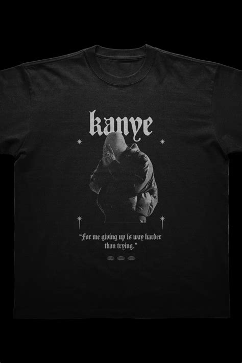 Kanye West poster/shirt design by Derrick Graphic Design nel 2025