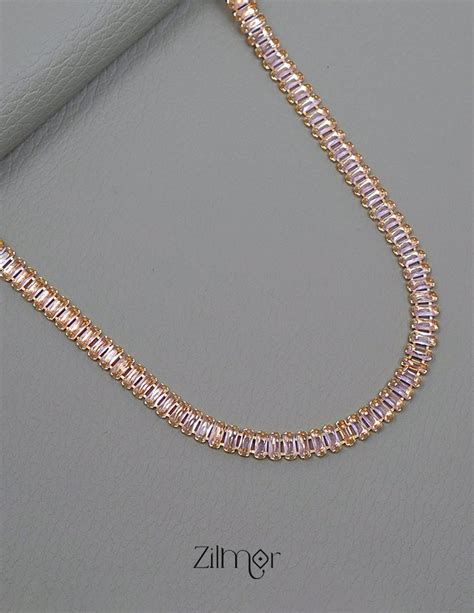 KY101955 - Anti tarnish tennis Necklace – Zilmor