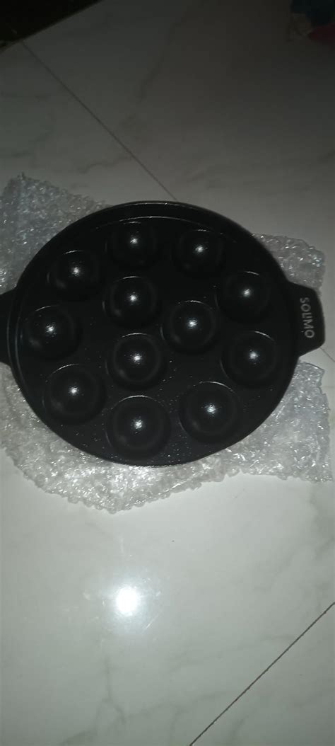 Buy Amazon Brand - Solimo Non Stick Appam Patra (12 pits, 2 layer ...