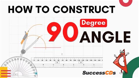 Image result for Construct an Angle of 90 Using Compass