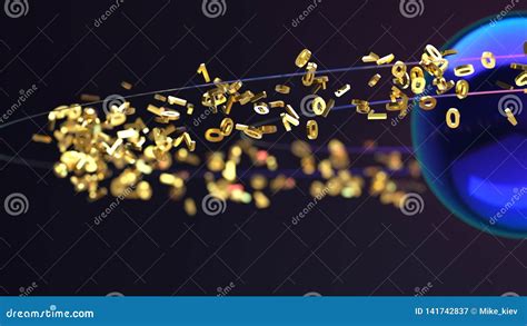 Image result for Binary Data Flow Line Art