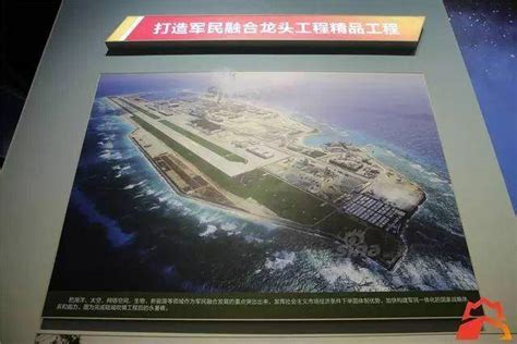 中国南海岛礁建设纪念碑揭幕仪式在永暑礁举行_手机新浪网