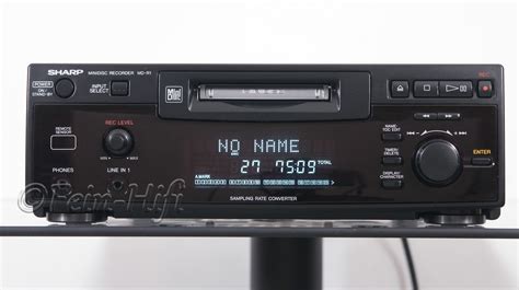 Sharp MiniDisc Recorder User Manual 的图像结果