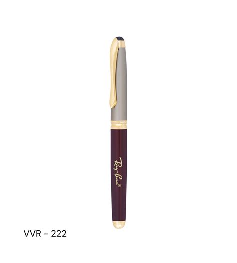 Personalized Roller Pen VVR222 | Custom Engraved Black and Chrome ...