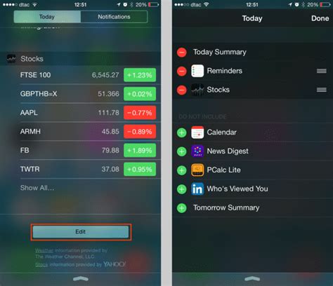 Image result for iOS Notification Centre