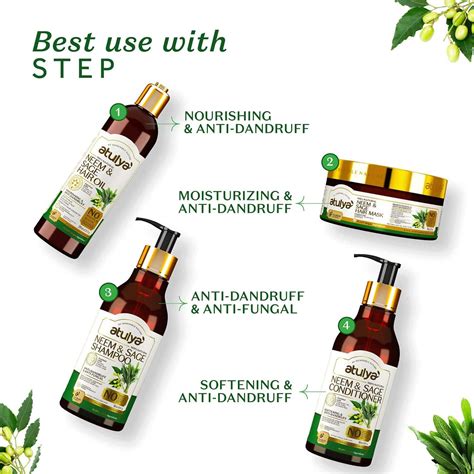 Buy ATULYA NEEM & SAGE HAIR OIL 200 ML Online & Get Upto 60% OFF at ...