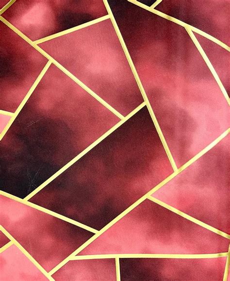 Red color golden stripe modern design Wallpaper FE3041 – Daylight Decore