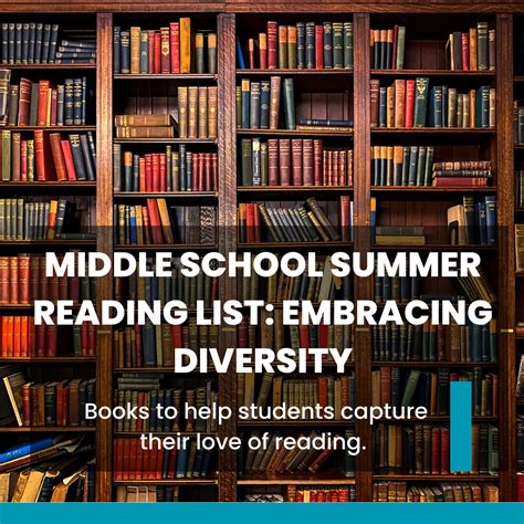 Middle School Summer Reading List - The Educators Room