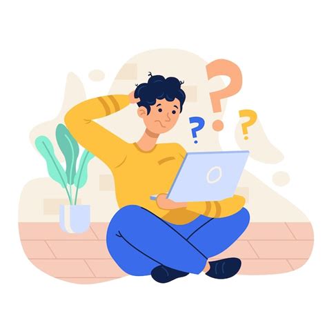 Image result for Computer Questions Free Vector