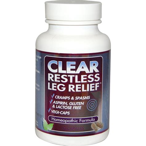 Clear Products, Clear Restless Leg Relief, 60 Capsules Australia – Mega Vitamins