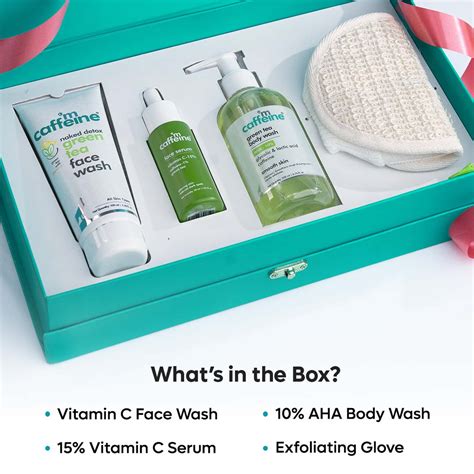 Buy MCAFFEINE GREEN TEA SKINCARE STARTER GIFT KIT Online & Get Upto 60% ...