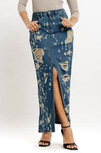 Buy Denim Skirts / Jean Skirts for Women online - Freakins