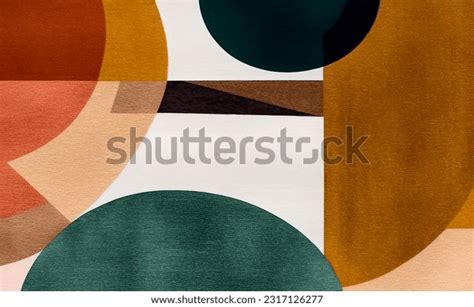Abstract Art Painting Geometric Patterns Stock Illustration 2317126277 ...