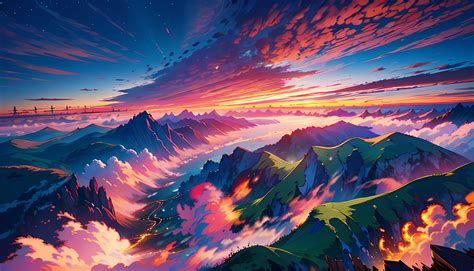 Anime Landscapes Wallpaper