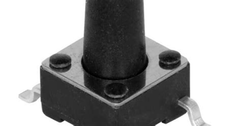 Buy 6x6x12mm 4 Pin SMD Tactile Switch Online In India at HUBTRONICS.in