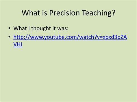 Precision Teaching Examples 的图像结果