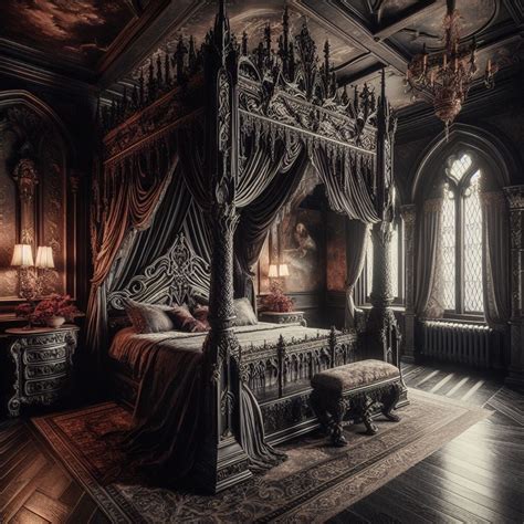 15 Captivating Gothic Bedroom Ideas for Dark Elegance