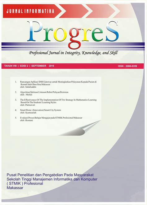 Image result for Progres Journal