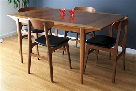 Mid Century Modern Dining Table Set