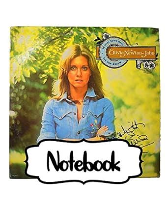 Notebook: Olivia Newton-John English-Australian Singer, Songwriter ...
