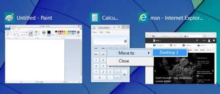 Task View Multiple Desktops 的图像结果