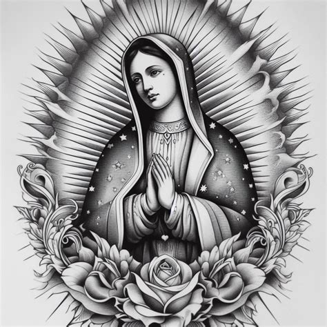 Pinterest | Chicano art tattoos, Tattoo design drawings, Virgin mary tattoo