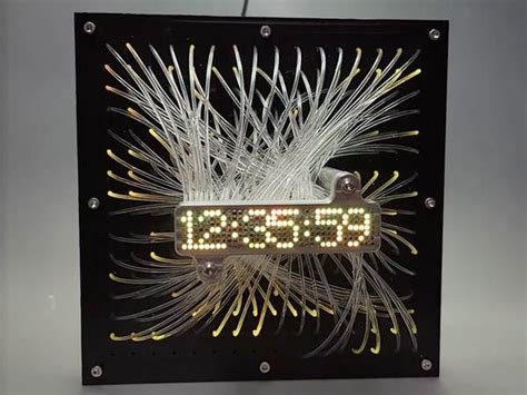 Creating a Stunning RGB LED Matrix with Fiber Optic Filaments