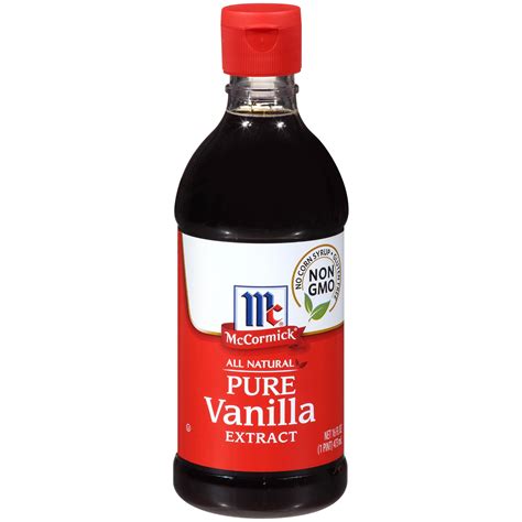 Amazon.com : McCormick Pure Vanilla Extract-16 oz (Pack of 2) : Natural ...
