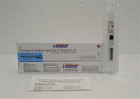 Enoxaparin Injection - Frusemide Injection I.P. (40 mg/4 ml) - Frasix ...
