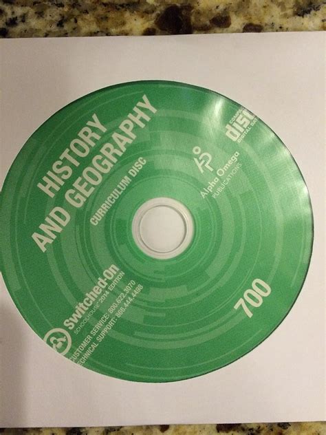 2014 Switched on Schoolhouse, 7th Grade, Grade 7 History / Geography Curriculum by AOP (Alpha ...