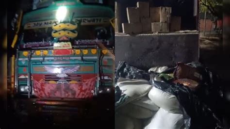 राजस्थान में एक्सप्रेस-वे पर ऑपरेशन क्लीन स्वीप, चावल के कट्टों के नीचे ...