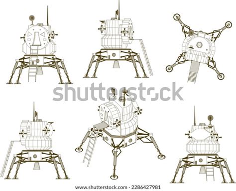 Image result for Lunar Module Drawing