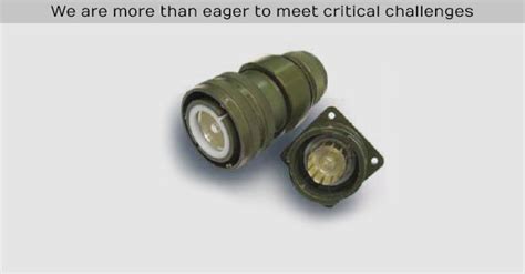 Customized Connectors- Designed For Special Applications