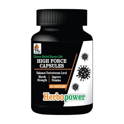 Buy High Force Capsule For Men Health, Non-Stop Endurance, Safed Musli ...