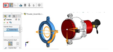 Image result for Explode Feature in SolidWorks