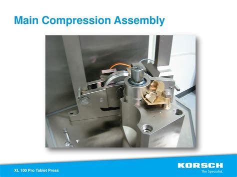 Image result for Korsch Compression Machine