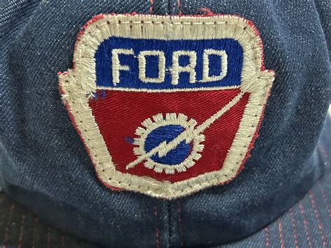 70s FORD フォード デニム キャップ B.B CAP | BACK IN THE DAYZ.