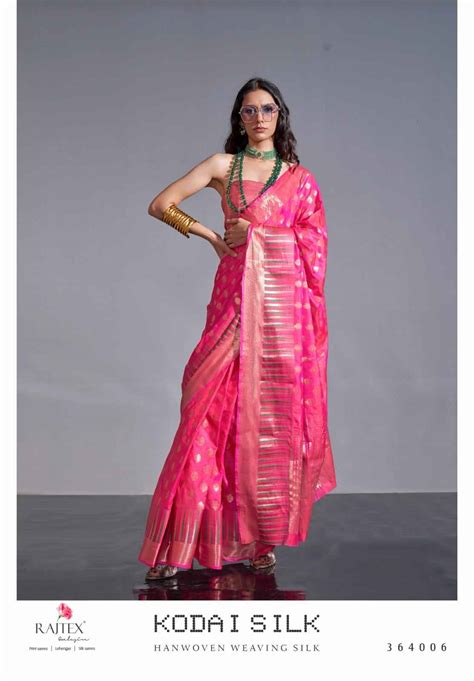 KODAI SILK BY RAJ TEX 364001 TO 364006 SERIES INDIAN TRADITIONAL WEAR ...