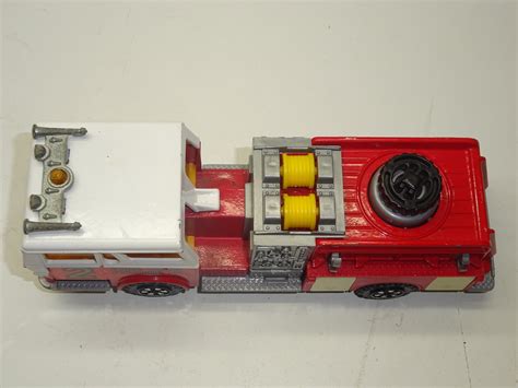 Majorette 1/47 Pompe A Incendie Fire Engine Truck Red Die Cast 7 Long ...